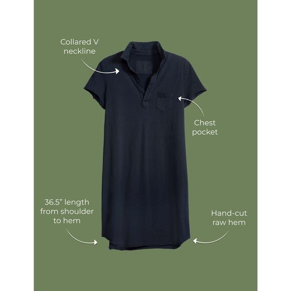 Frank & Eileen Lauren polo dress - size large - Picture 4 of 8